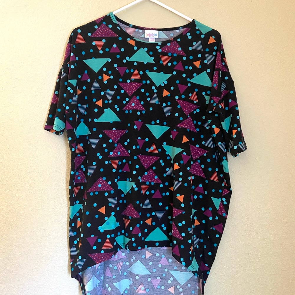 LuLaRoe Geometric Pattern Shirt XXS